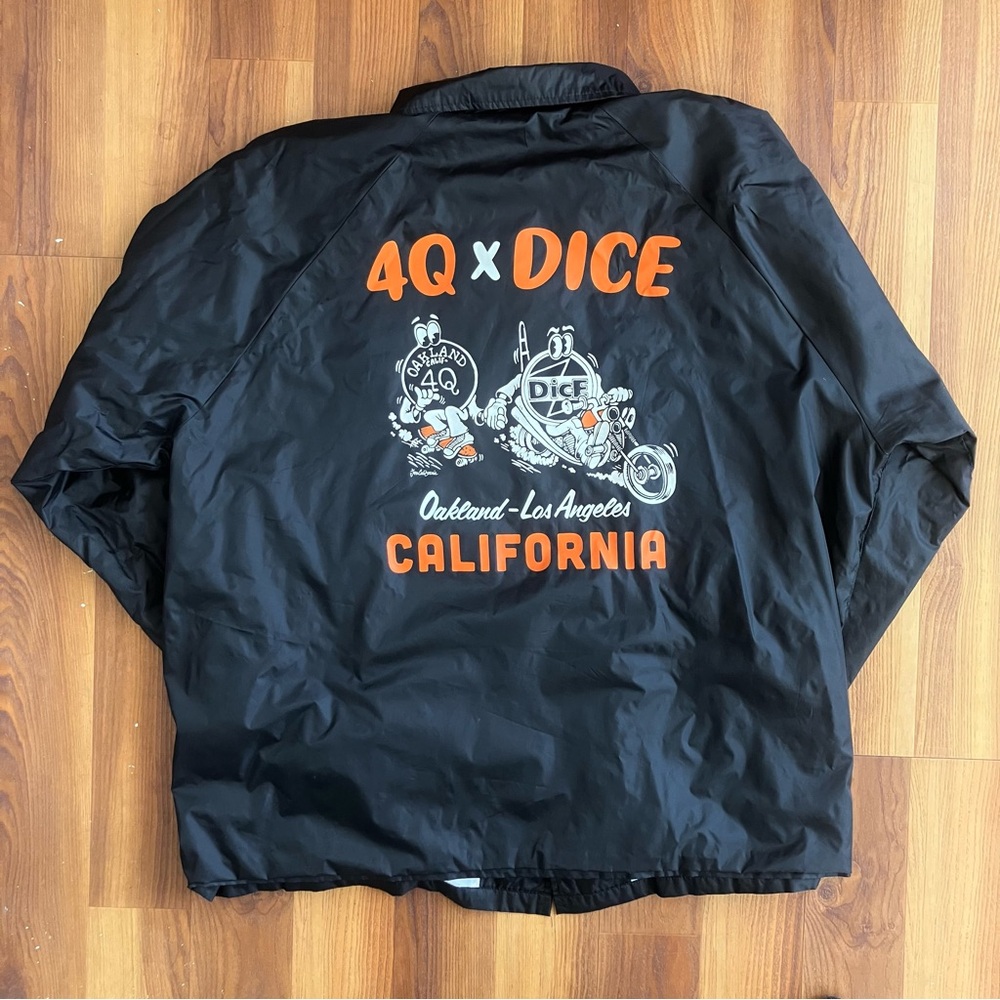 Dice Magazine X 4Q Conditionning Windbreaker